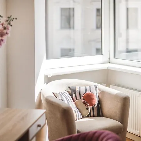 Апартаменти Harmony - Residences Of Pulkveza Brieza Street Next To Silent Center