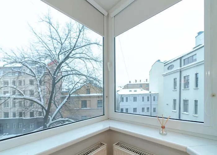 Dzīvoklis Harmony - Residences Of Pulkveza Brieza Street Next To Silent Center *