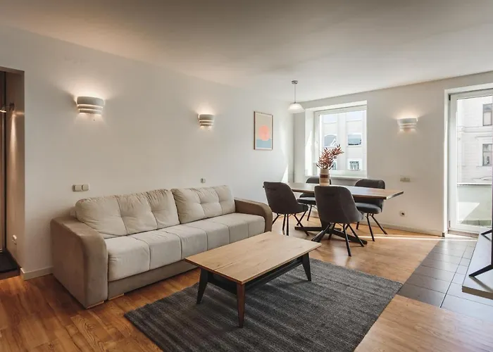 Dzīvoklis Harmony - Residences Of Pulkveza Brieza Street Next To Silent Center *