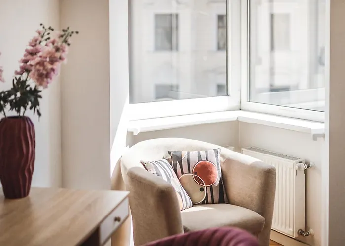 Dzīvoklis Harmony - Residences Of Pulkveza Brieza Street Next To Silent Center