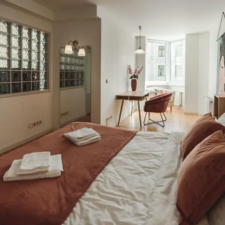 Apartamento Harmony - Residences Of Pulkveza Brieza Street Next To Silent Center